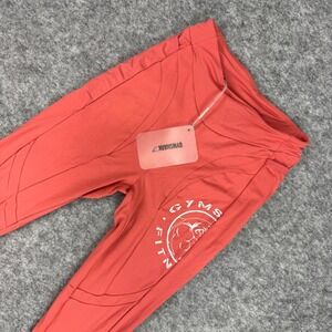 NWT Gymshark Legacy Fitness Leggings Morrocan‎ Brick White Womens Small Athetic